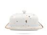 Maselniczka 17 cm Cottage White Alumina PORCELANA BOGUCICE