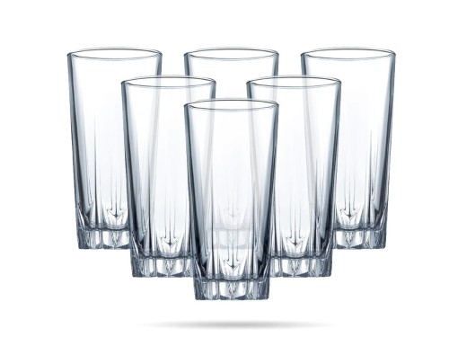 6 x Wysoka szklanka Karat 330 ml PASABAHCE