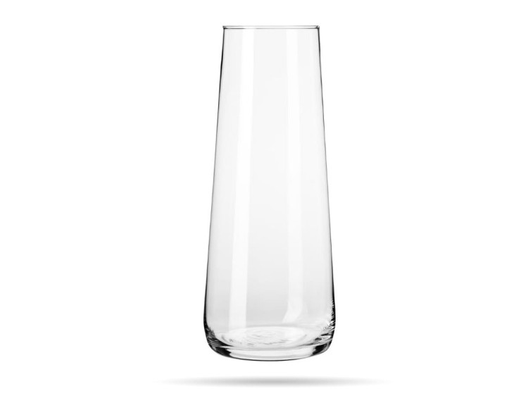 Szklany wazon prosty Pure 24 cm KROSNO