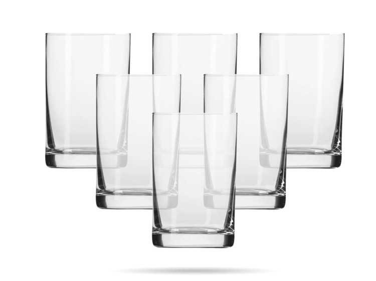 Literatka mała szklanka Basic 100 ml zestaw 6 szt KROSNO