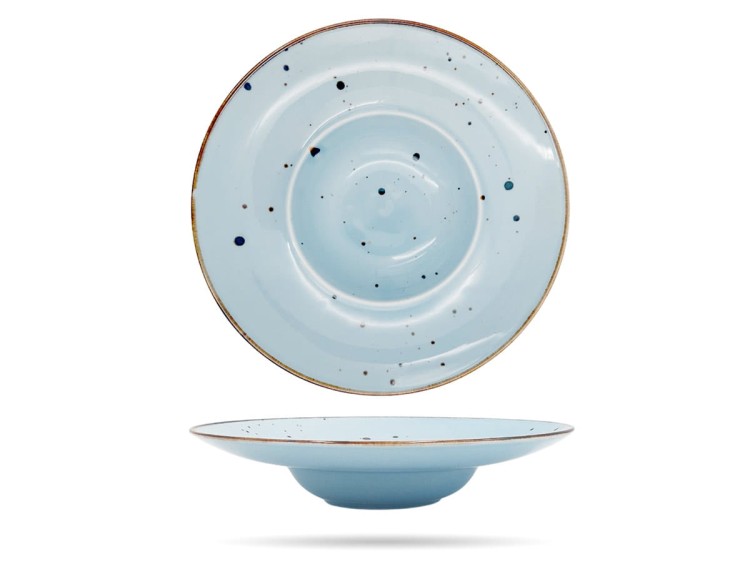 Talerz do pasty 28 cm Cottage Sky PORCELANA BOGUCICE