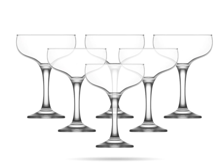 6 x Kieliszek koktajlowy 235 ml Misket LAV