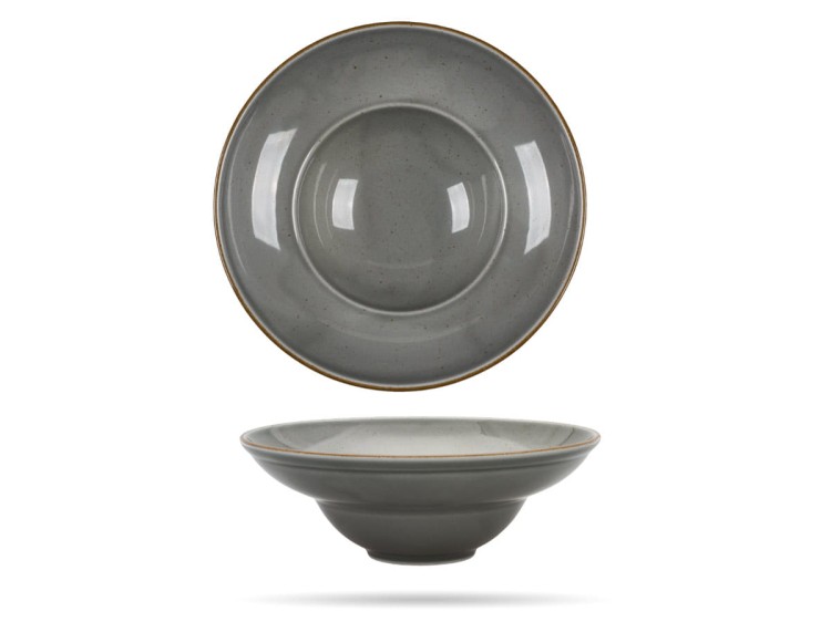 Talerz do pasty 26 cm szary Art HOTEL LUBIANA