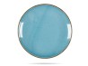 Talerz płytki 21 cm turkus Art HOTEL LUBIANA