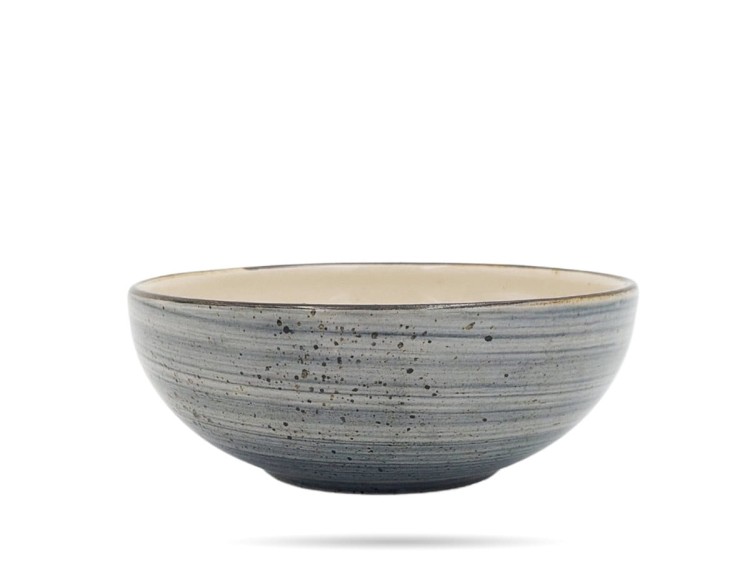 Salaterka 16 cm Still Rustic Szary KERA CERAMIKA