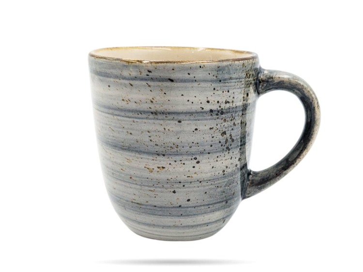 Kubek Bel 300 ml Rustic Szary KERA CERAMIKA