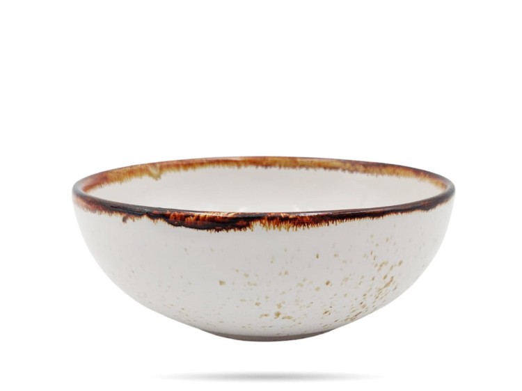 Salaterka 16 cm Still Rustic Krem KERA CERAMIKA