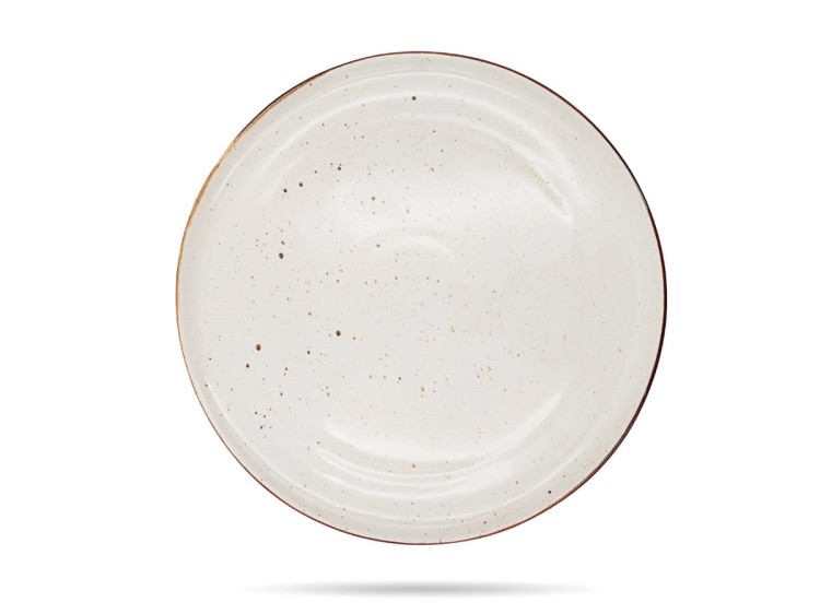 Talerz do pizzy 33 cm Rustic Krem KERA CERAMIKA