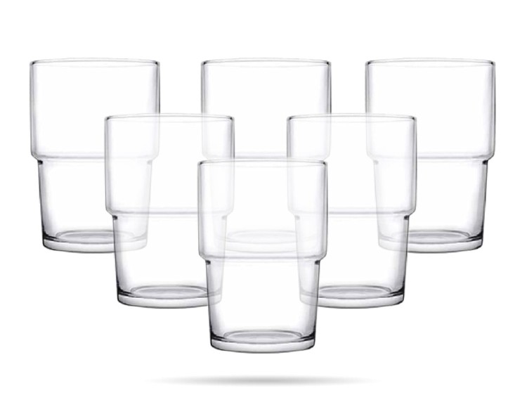 6 x Mała szklanka Hill 200 ml PASABAHCE