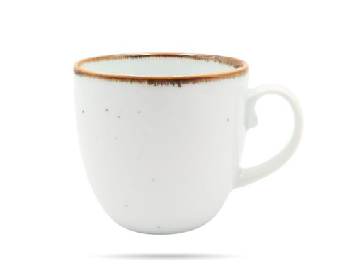 Kubek porcelana 500 ml Rustic Biały ALUMINA PORCELANA BOGUCICE