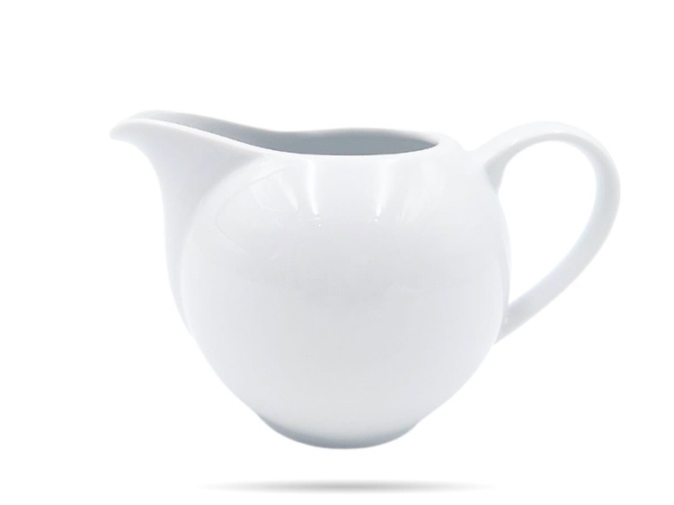 Dzbanek do mleka 300 ml biała porcelana mlecznik Venus LUBIANA