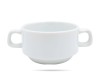 Bulionówka biała 300 ml z uchwytami sztaplowana PORCELANA BOGUCICE