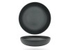 Talerz głęboki 21 cm Nordica Terrea Black Alumina PORCELANA BOGUCICE